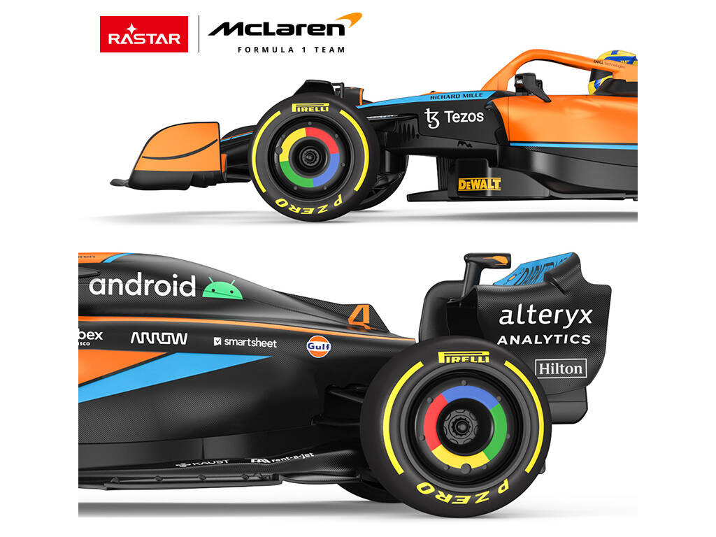 Veicolo radiocomandato 1:12 McLaren F1 MCL36 2022 Emilia Romagna Grand Prix