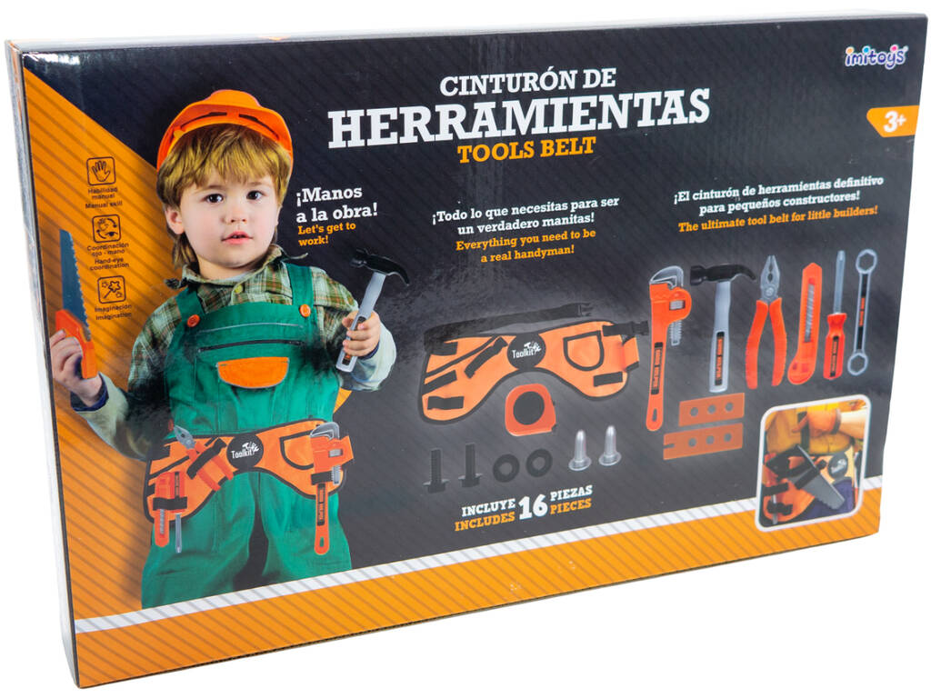 Set de Herramientas con Cinturón y Accesorios