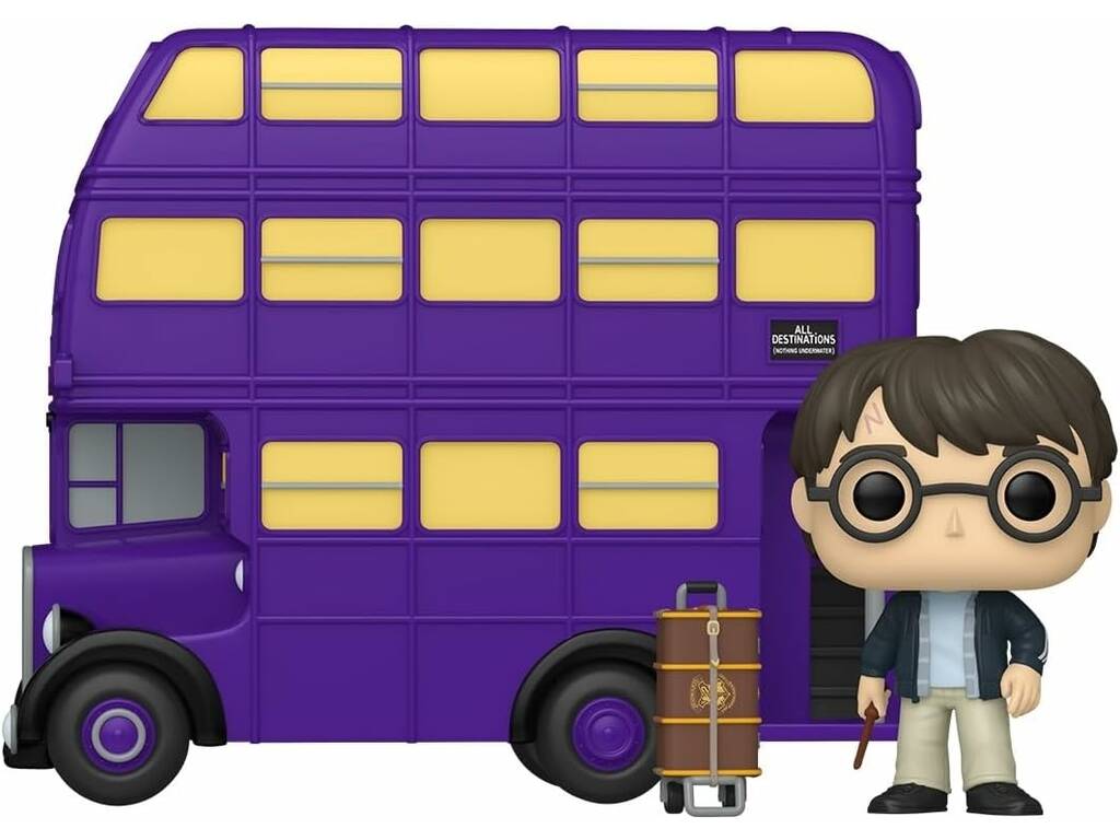 Funko Pop Rides Harry Potter Figura Harry Potter com Autocarro Noctâmbulo