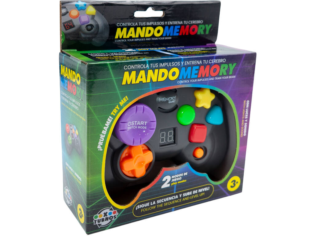 Mando Memory Juego de Memoria con Luces y Sonidos