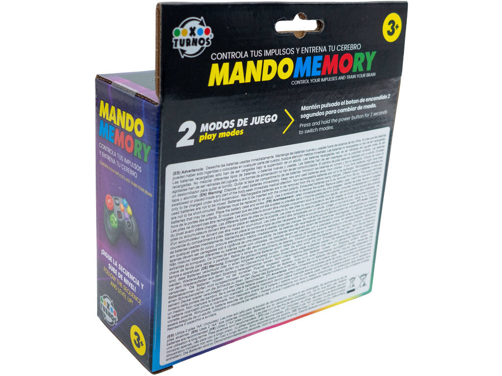 Mando Memory Juego de Memoria con Luces y Sonidos