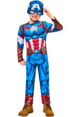 D�guisement enfant Marvel Avengers Captain America Black Line taille XXS