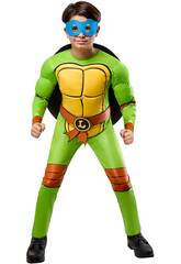 D�guisement Ninja Turtles Deluxe pour enfant, taille XS, avec 4 masques et logos de ceinture