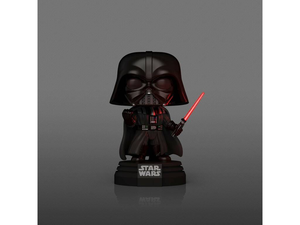 Funko Pop Star Wars Figura Darth Vader com Luz e Sons