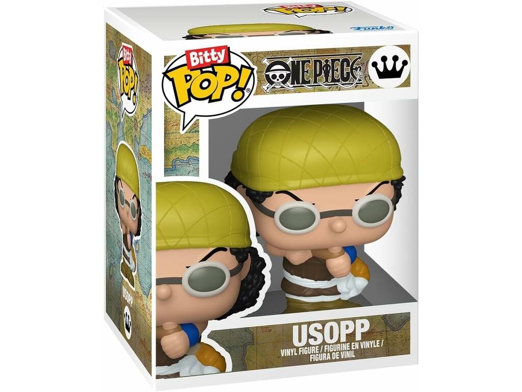 Funko Bitty Pop One Piece Pack 4 com Usopp
