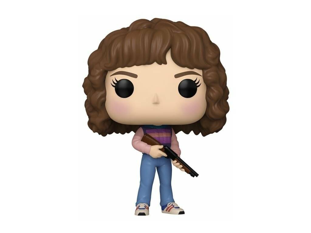 Funko Pop Television Stranger Things Figura Nancy Wheeler con Arma