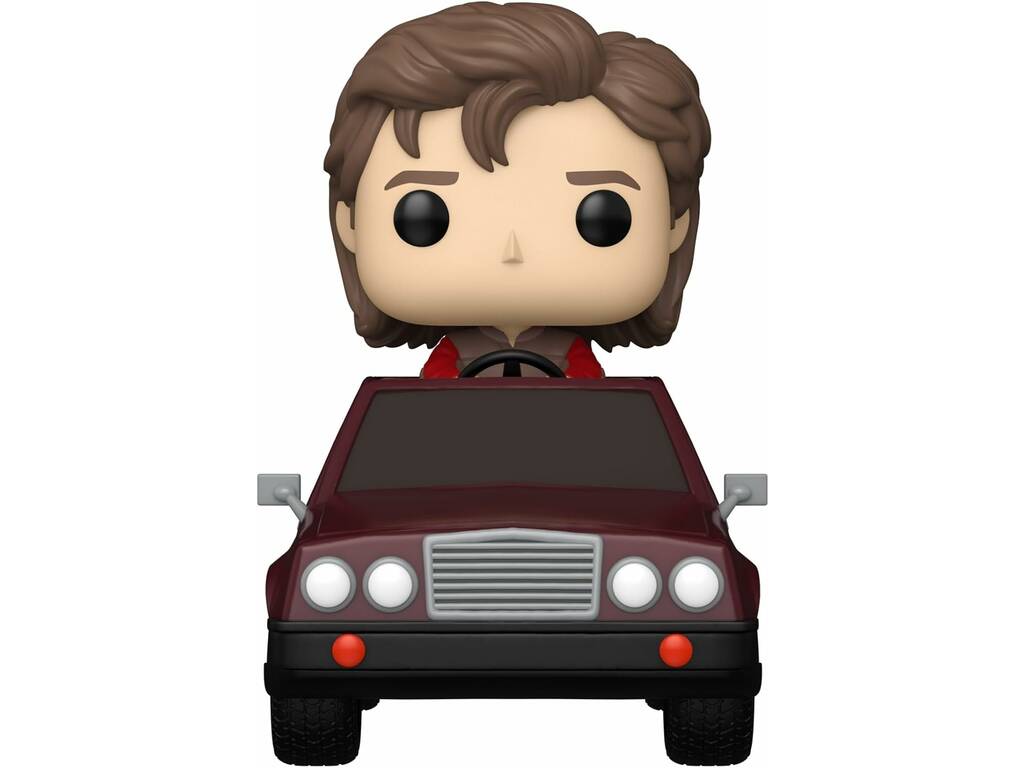 Funko Pop Rides Stranger Things Figura Steve Harrington in auto