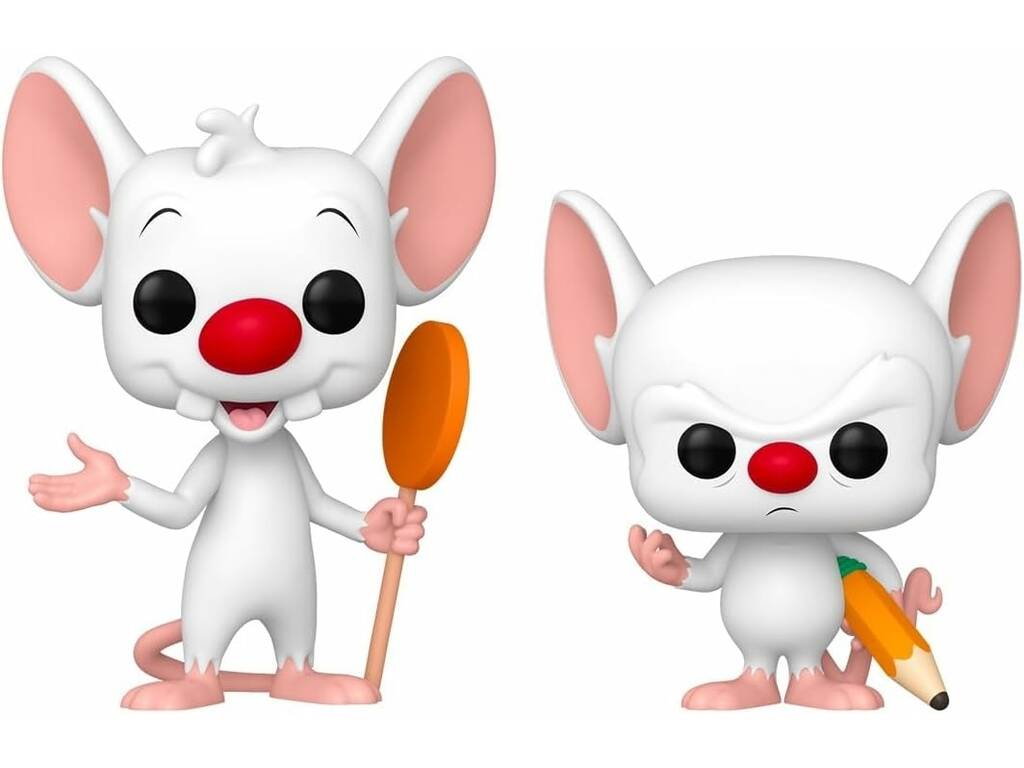 Funko Pop Animation 2 Pack Figura Pinky e Cérebro