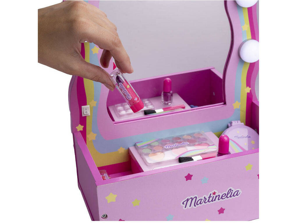 Martinelia Toucador de Maquilhagem com Luz e Acessórios