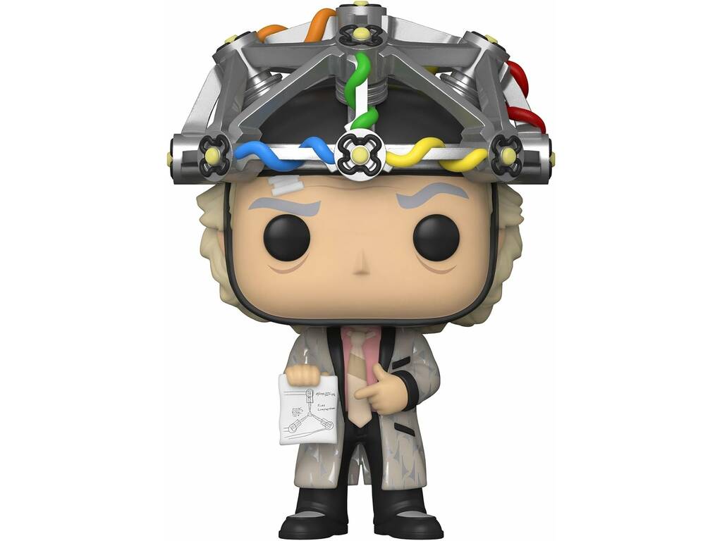 Funko Pop Movies Ritorno al futuro Figura Doc con casco