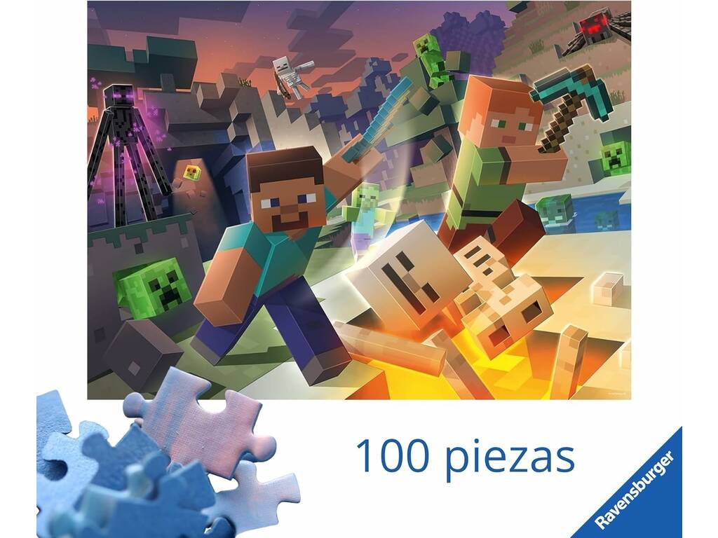 Puzzle XXL Minecraft 100 Piezas