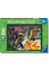 Puzzle XXL Minecraft 100 pièces