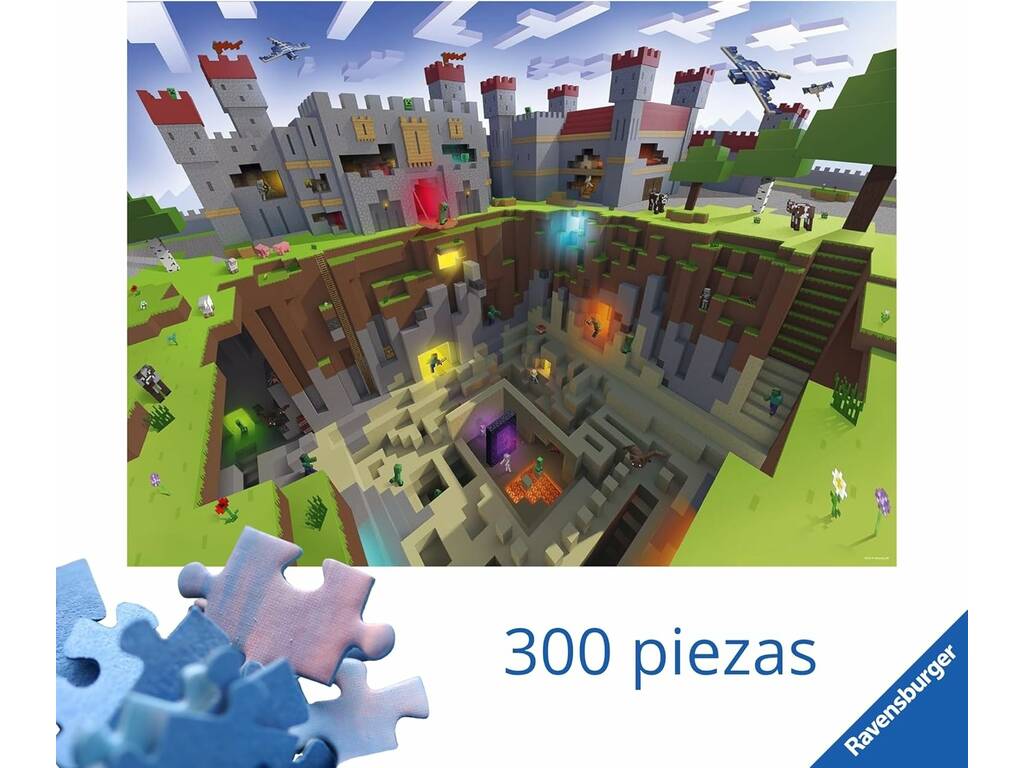 Puzzle XXL Minecraft 300 Piezas
