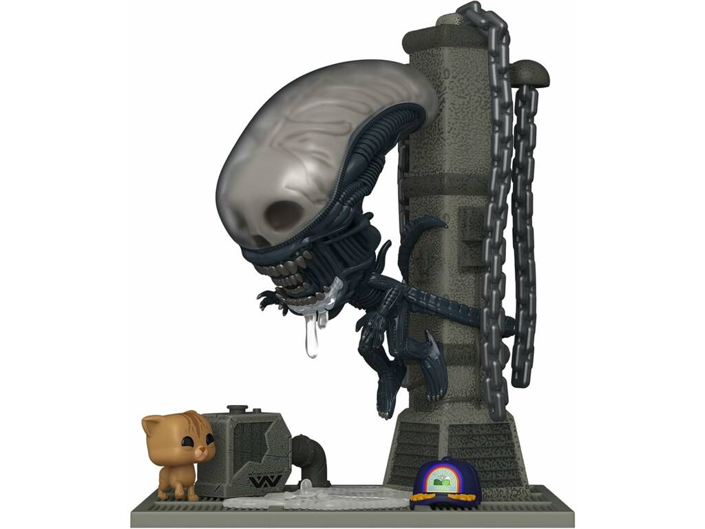 Funko Pop Deluxe Alien Figura Xenomorph com Jonesy