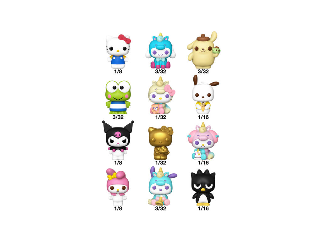 Funko Bitty Pop Hello Kitty And Friends Saqueta com Figura Surpresa
