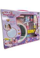 Trousse de maquillage avec miroir et accessoires