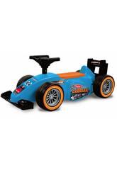 Trotteur pour enfant Voiture de course bleue avec sons