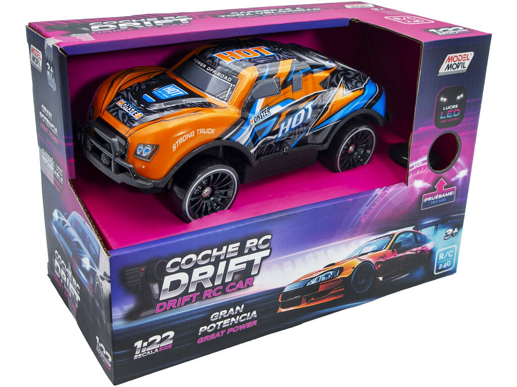 Auto radiocomandata Drift Monster Hot 1:22