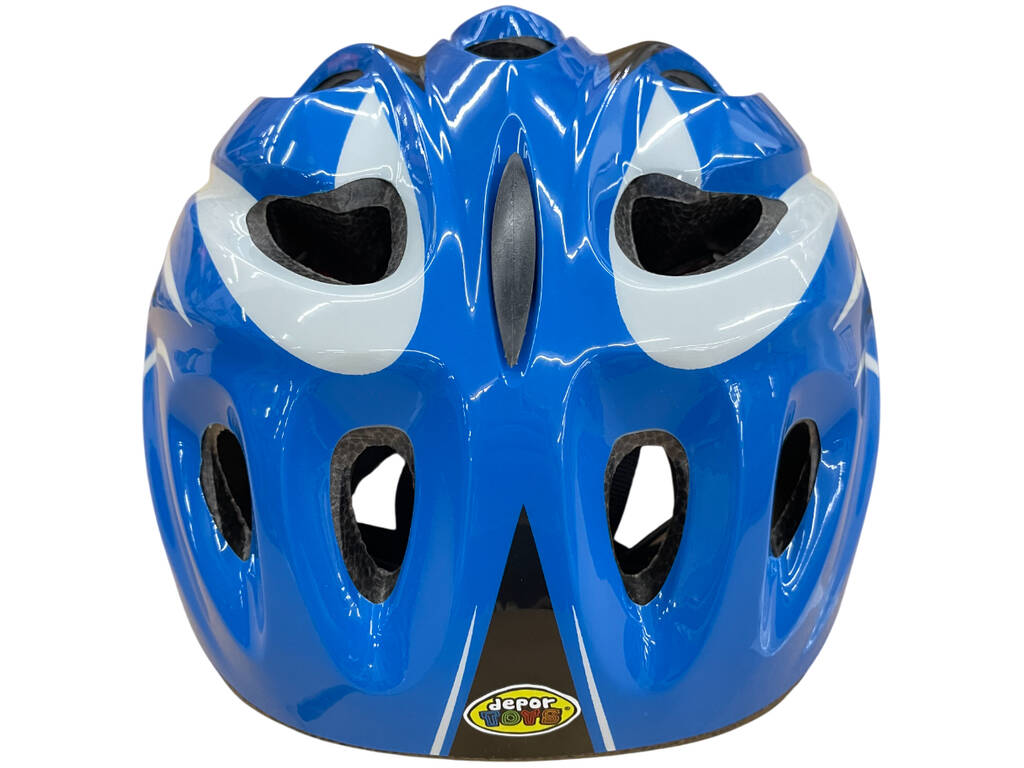 Casco Deportivo Azul Talla M