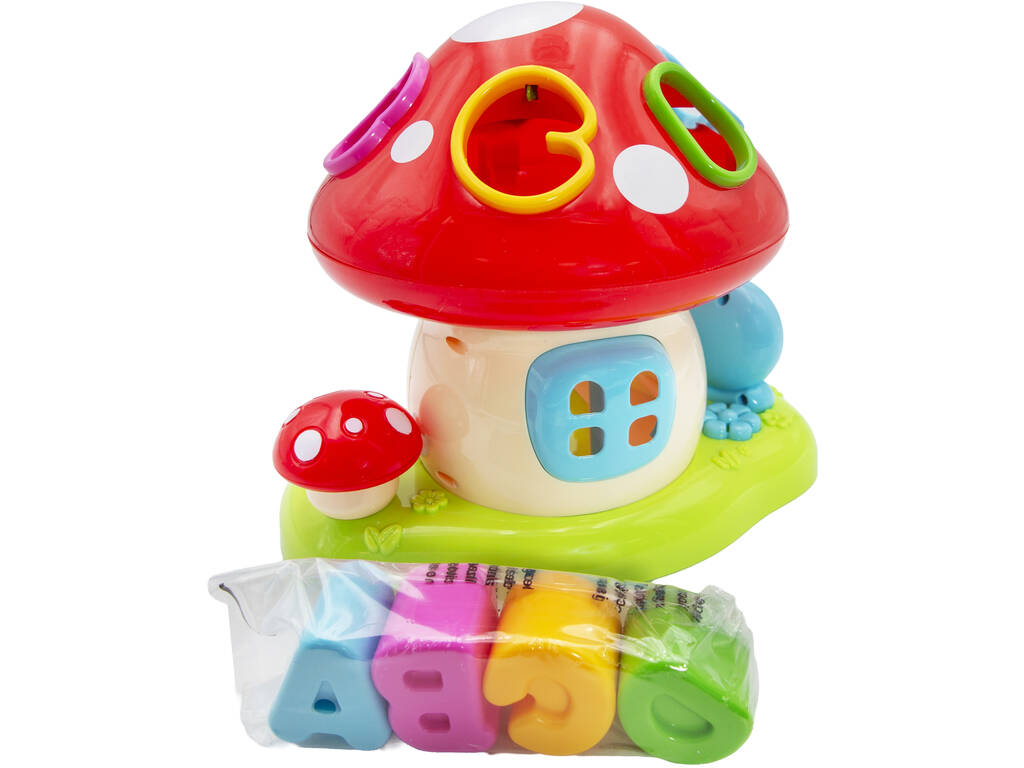 Casita Seta de Aprendizaje con Luz y Sonidos