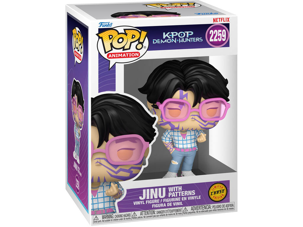 Funko Animation K-Pop Demon Hunters Figura Jinu