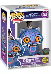 Funko Pop Animation K-Pop Demon Hunters Figura Derpy Glows In The Dark con Sussie