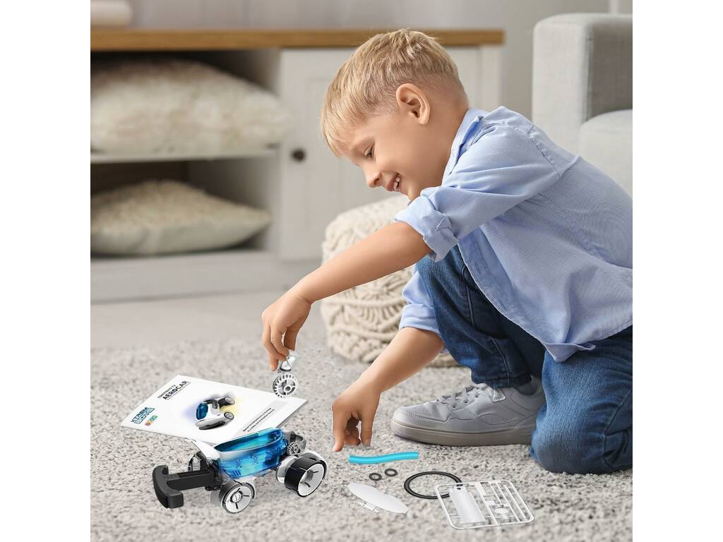 Xtreme Bots Vehículo Aeropropulsado Aerocar con 113 Piezas