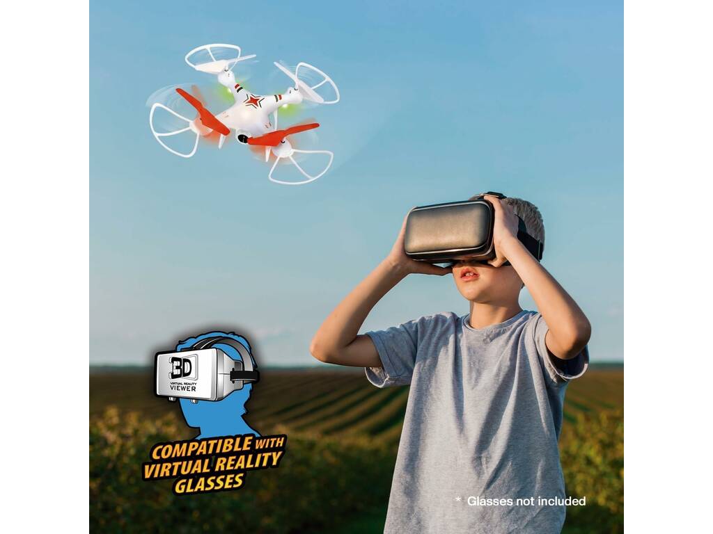 Xtrem Raiders Drone radiocommandé Fly Cam avec WiFi