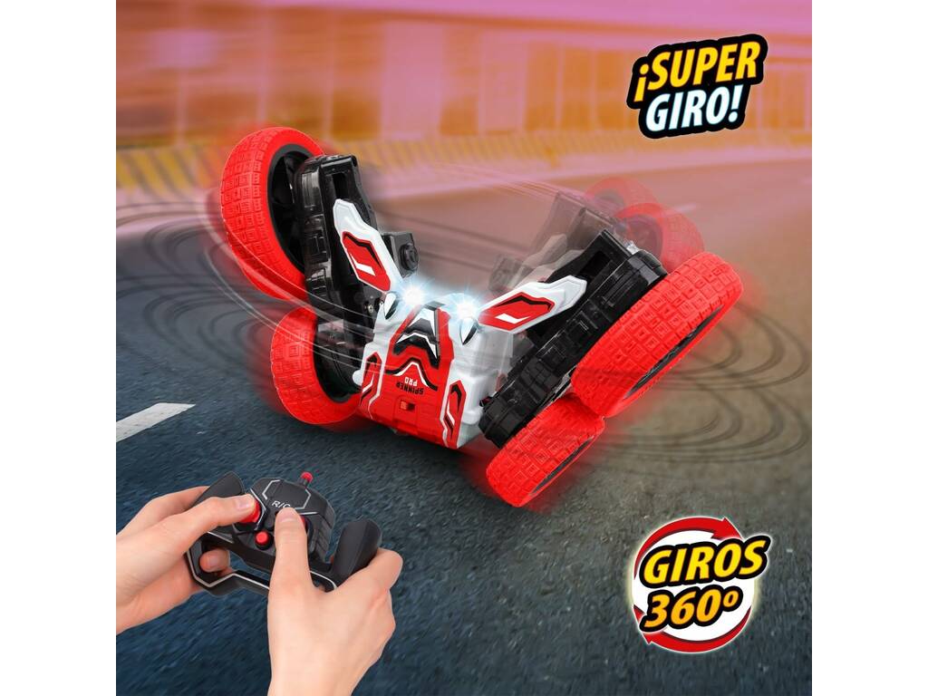 Xtrem Raiders Vehículo Radio Control Spinner Pro