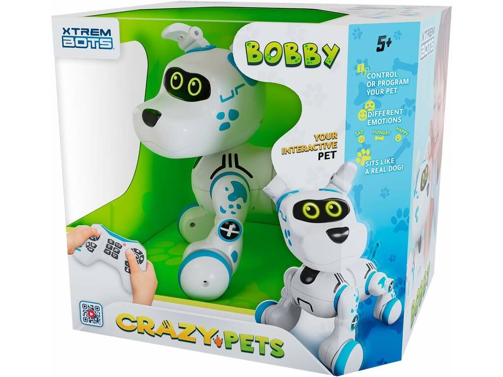 Xtrem Bots Cane Robot Radiocomandato Bobby