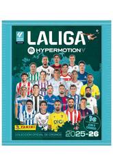 imagen La Liga Hypermotion 25-26 Enveloppe avec 8 vignettes Panini