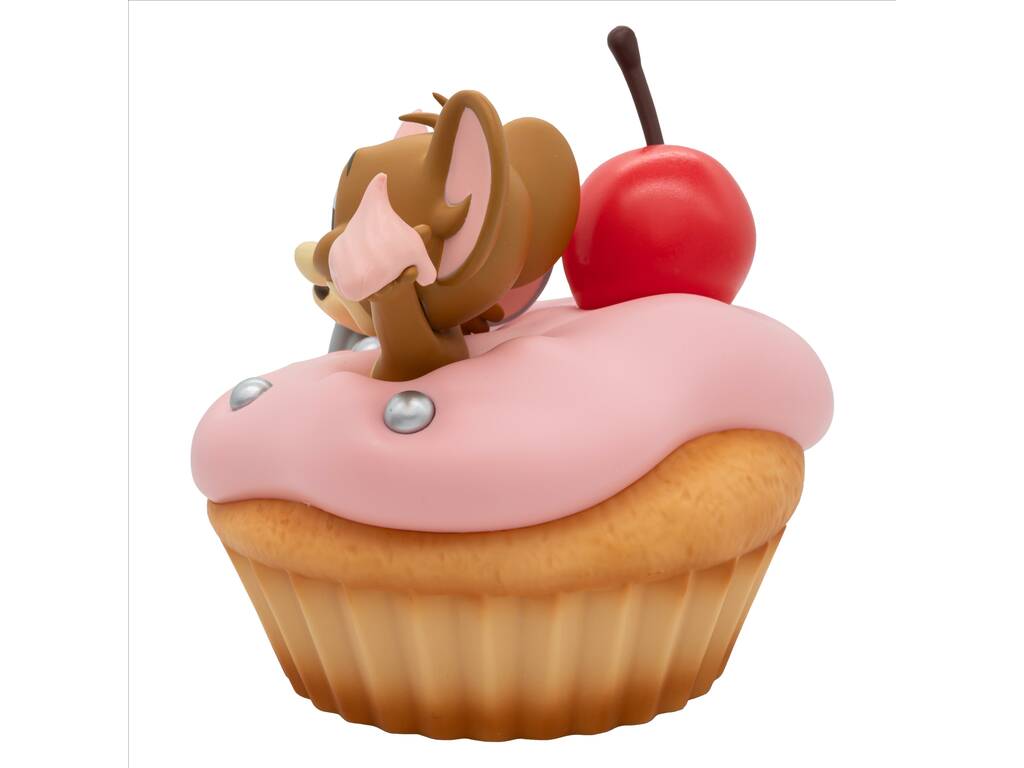 Tom e Jerry 85 Aniversário Big Sofvifigure Figura Sweet Cupcake 12 cm