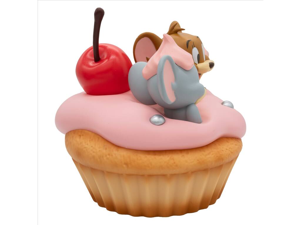 Tom e Jerry 85 Aniversário Big Sofvifigure Figura Sweet Cupcake 12 cm