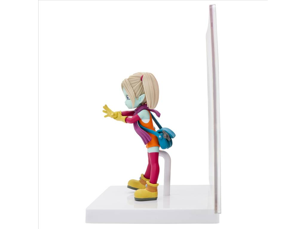 Dragon Ball Daima Figura Panzy com Painel 14 cm