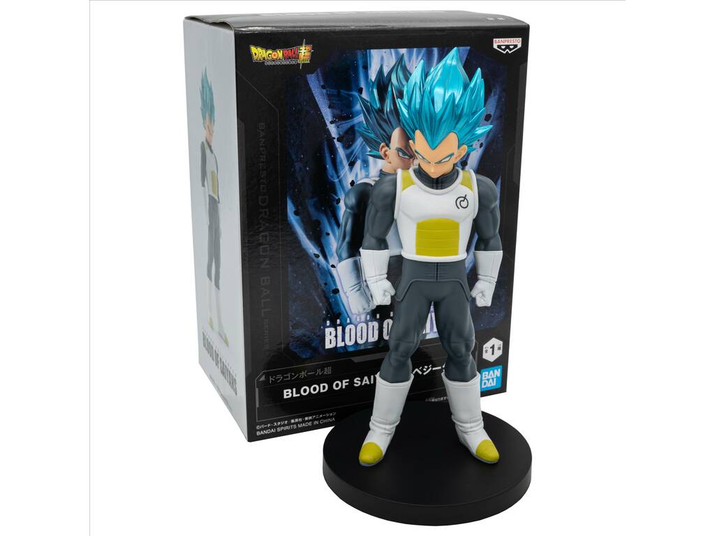 Dragon Ball Super Blood Of Saiyans Figura Vegeta Super Saiyan Blue 19 cm