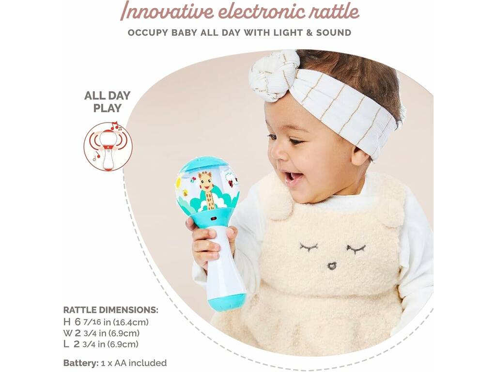 Sophie La Girafe Rassel Shake Shake Sophie 3 in 1