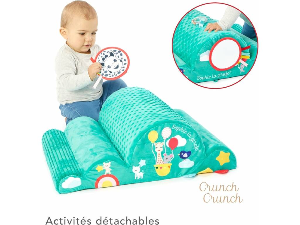 Sophie La Girafe Nuage de motricité de 55x45x18 cm avec 8 activités