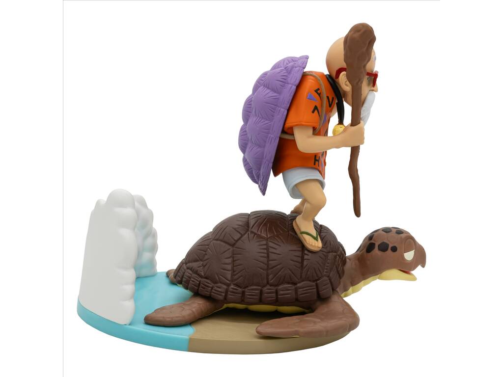 Dragon Ball History Box Figura Maestro Roshi con Tartaruga da 12 cm