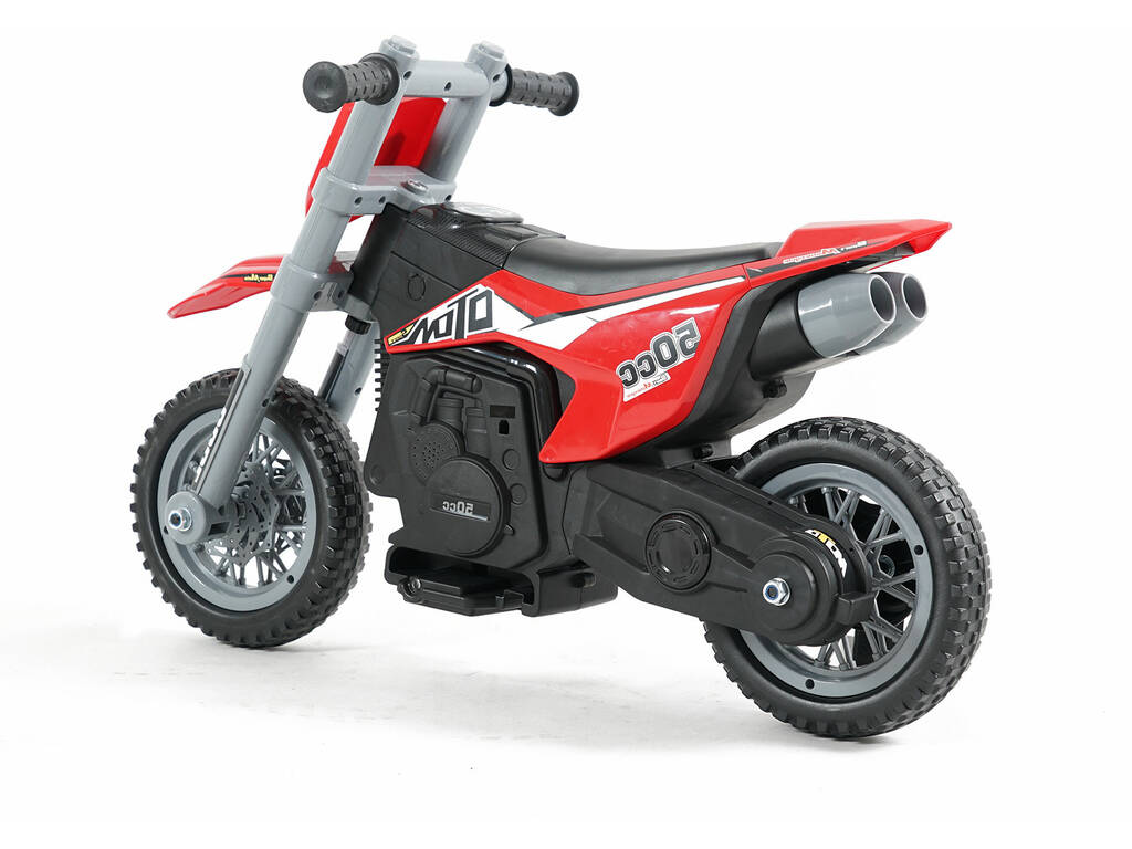 Correpasillos Moto Infantil Roja