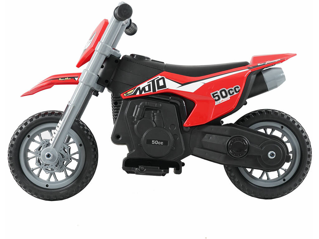 Correpasillos Moto Infantil Roja