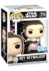 Funko Pop Star Wars Impressions Figur Rey Skywalker mit Wackelkopf
