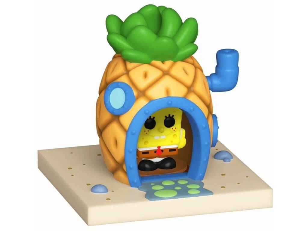 Funko Bitty Pop Bob Esponja Pack Bob Esponja y la Casa Piña