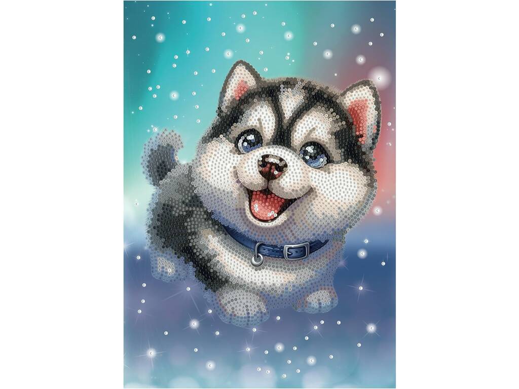 Diamantiny Decora con Gemas Husky