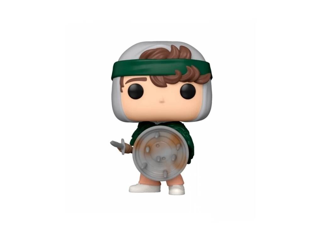 Funko Pop Television Stranger Things Figura Dustin con scudo