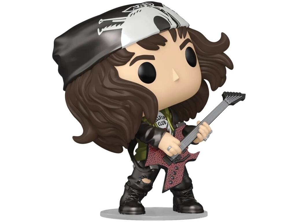 Funko Pop Television Stranger Things Figura Eddie con chitarra Special Edition