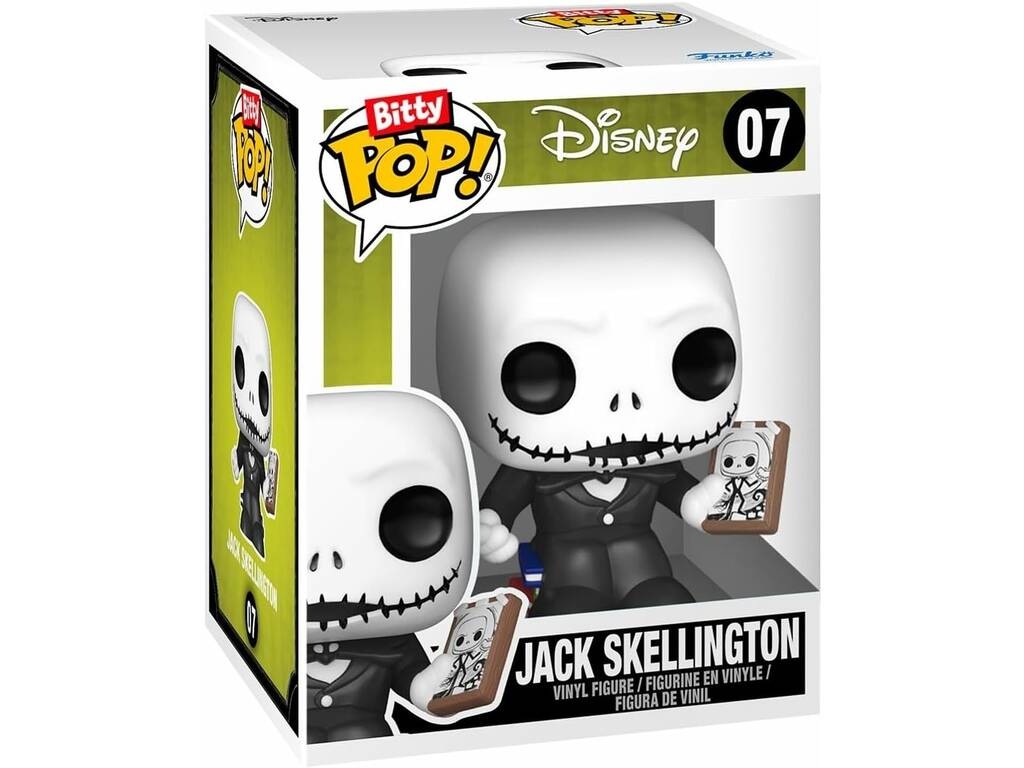 Funko Bitty Pop Towns L'Étrange Noël de monsieur Jack Figurine Jack Skellington et Maison de Jack