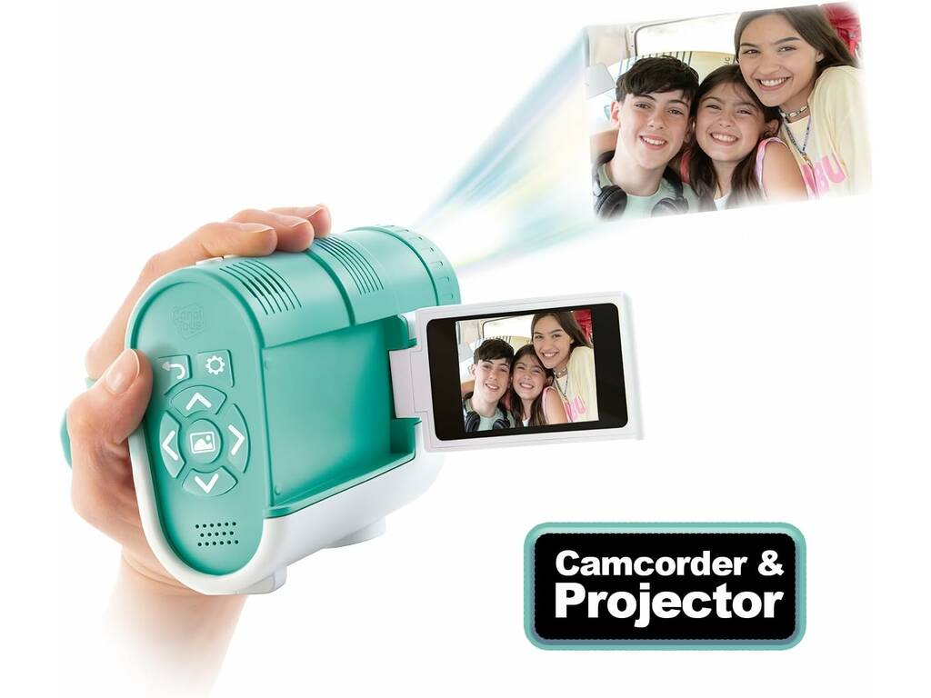Video Creator Videocamera Proiettore 3 in 1