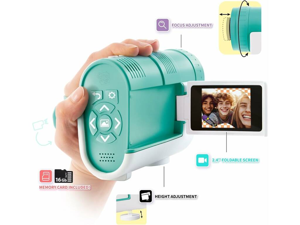 Video Creator Videocamera Proiettore 3 in 1