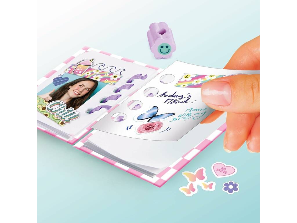 Style4Ever Mini Fábrica de Papelería Bolígrafos y Cuaderno
