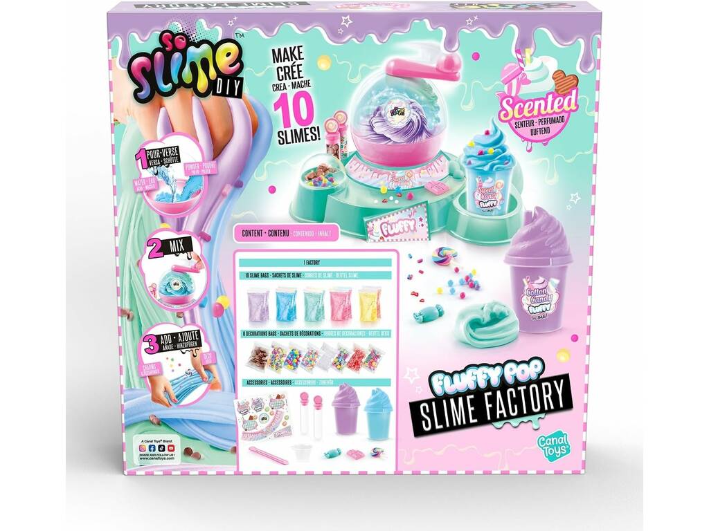 So Slime DIY Fabbrica di Slime Fluffy Pop